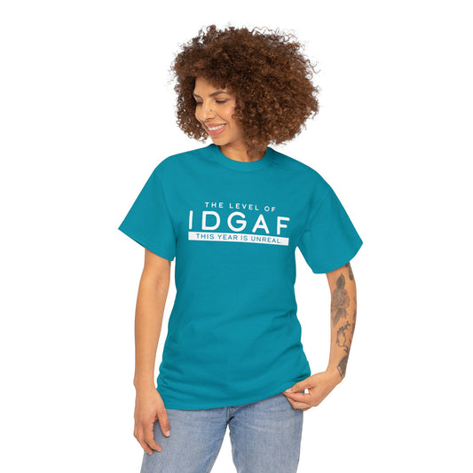 IDGAF - Unisex Heavy Cotton Tee