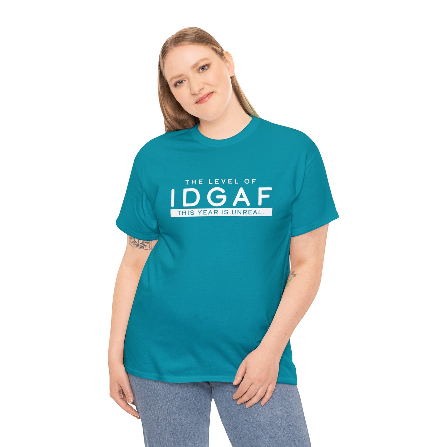 IDGAF - Unisex Heavy Cotton Tee